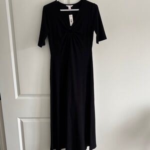 Black Midi Dress